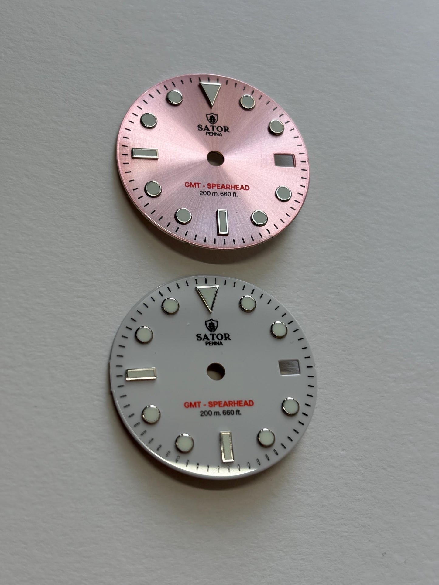 Custom dial - message first