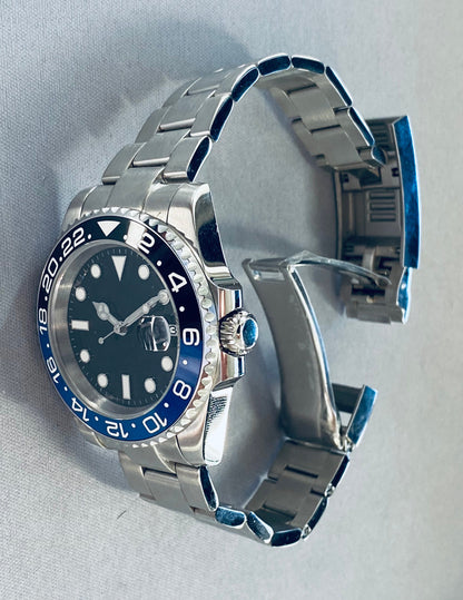Diver 40mm — Black & blue Ceramic Bezel