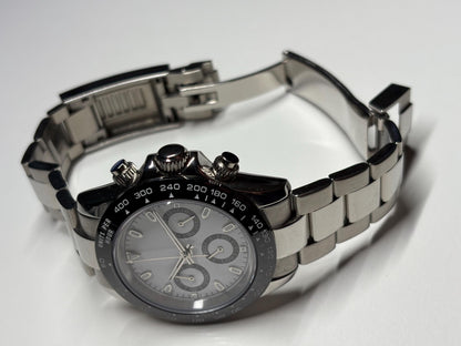 Panda Chronograph 40mm — Stainless Steel Sports Watch