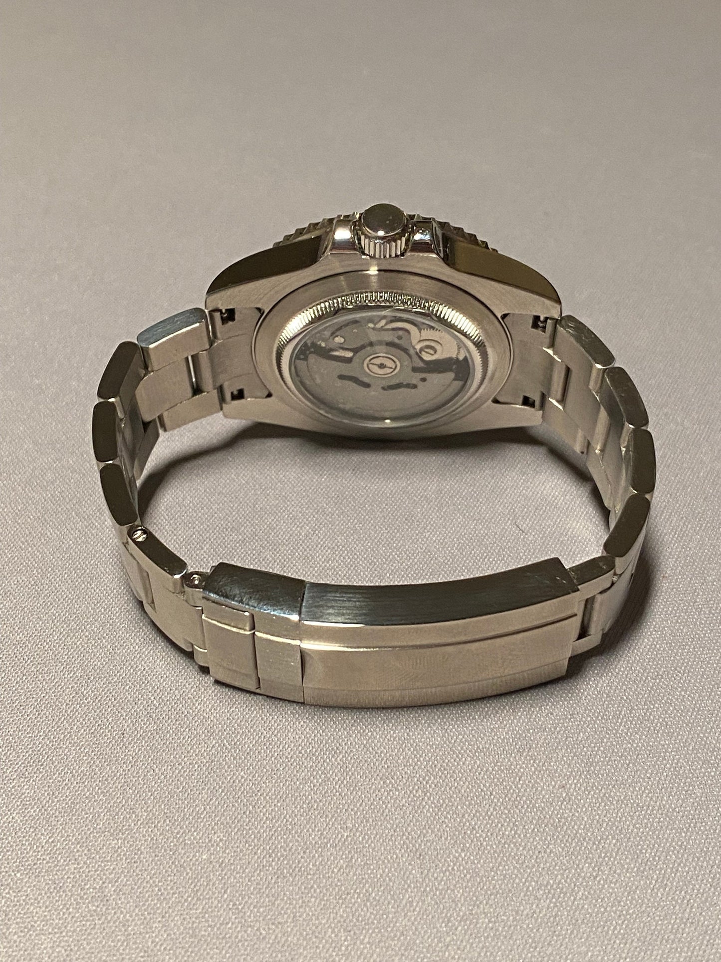 Skeleton Diver 40mm - Display (See-Through) caseback - automatic NH72a movement - birthday gift graduation wedding holiday Christmas