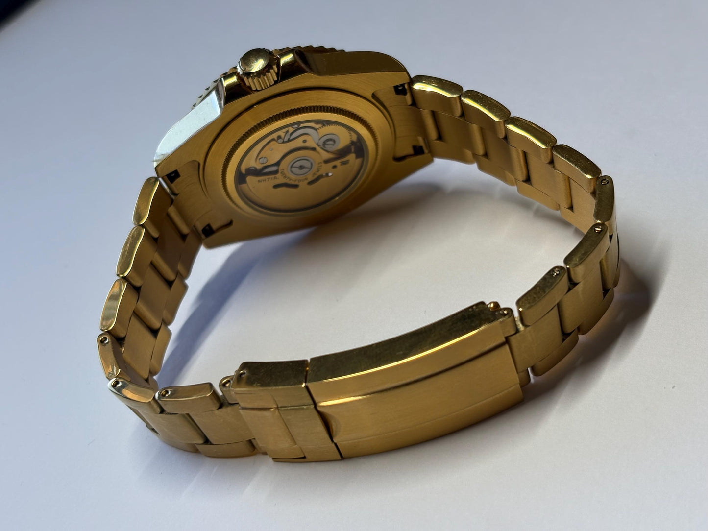 40mm Gold Skeleton Diver — Display Caseback, 1 of 1
