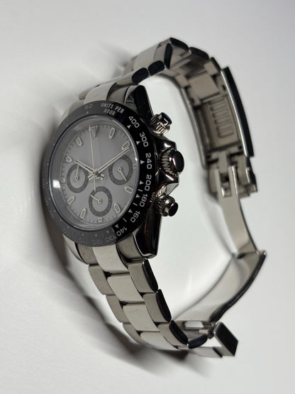 Panda Chronograph 40mm — Stainless Steel Sports Watch