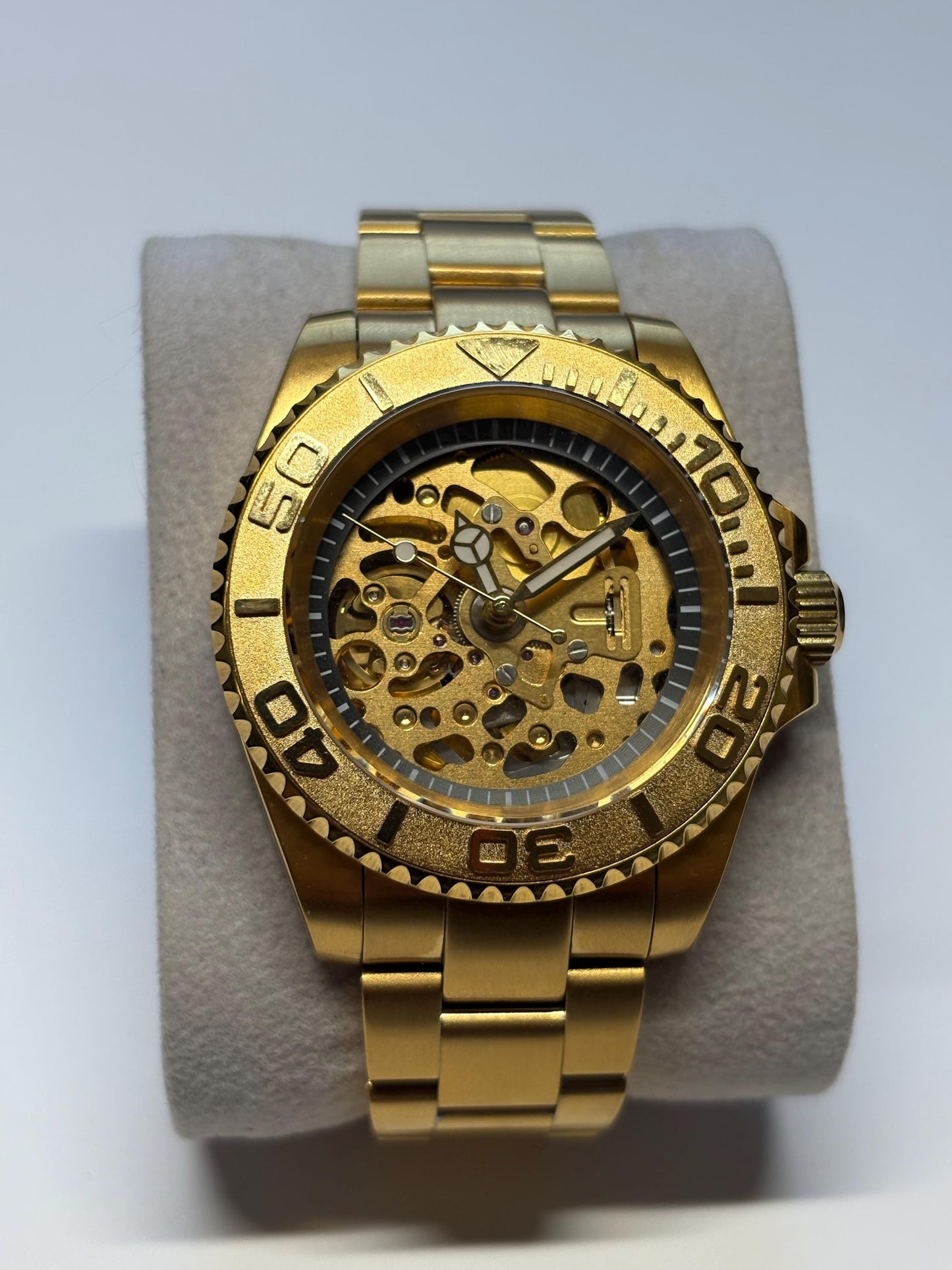 40mm Gold Skeleton Diver — Display Caseback, 1 of 1