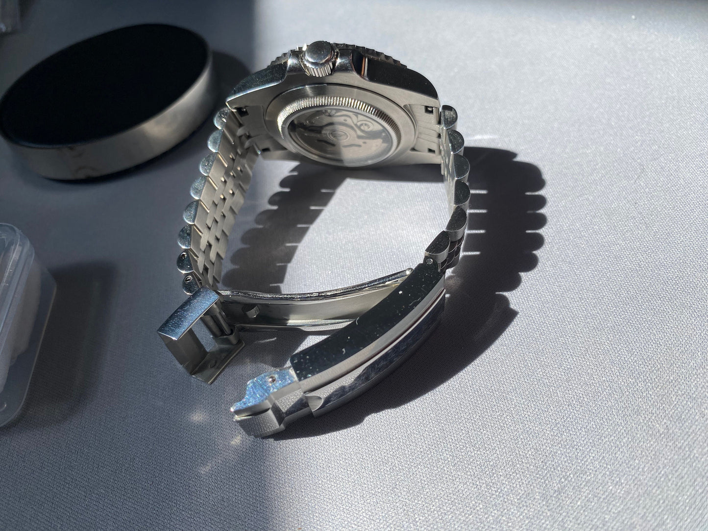 40mm Divemaster Pearl - Automatic NH35 movement - Handmade custom diver on jubilee