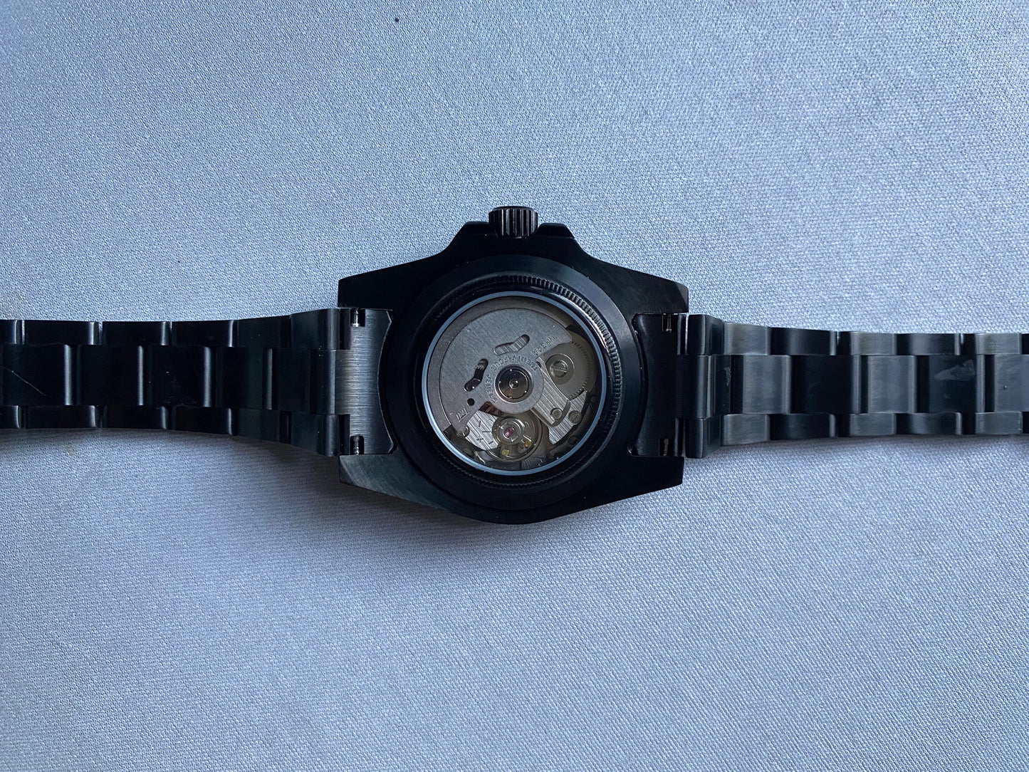 GMT 40mm — Black PVD, Black Dial, NH34 True GMT