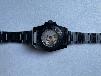 GMT 40mm — Black PVD, Black Dial, NH34 True GMT