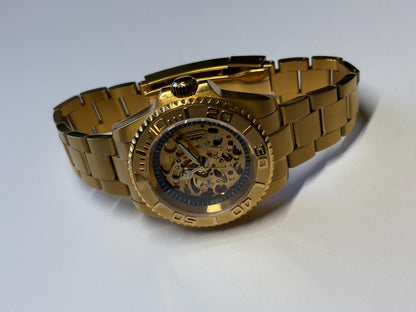 40mm Gold Skeleton Diver — Display Caseback, 1 of 1