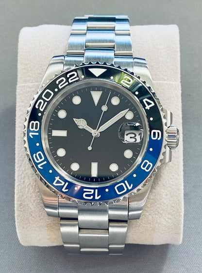 Diver 40mm — Black & blue Ceramic Bezel