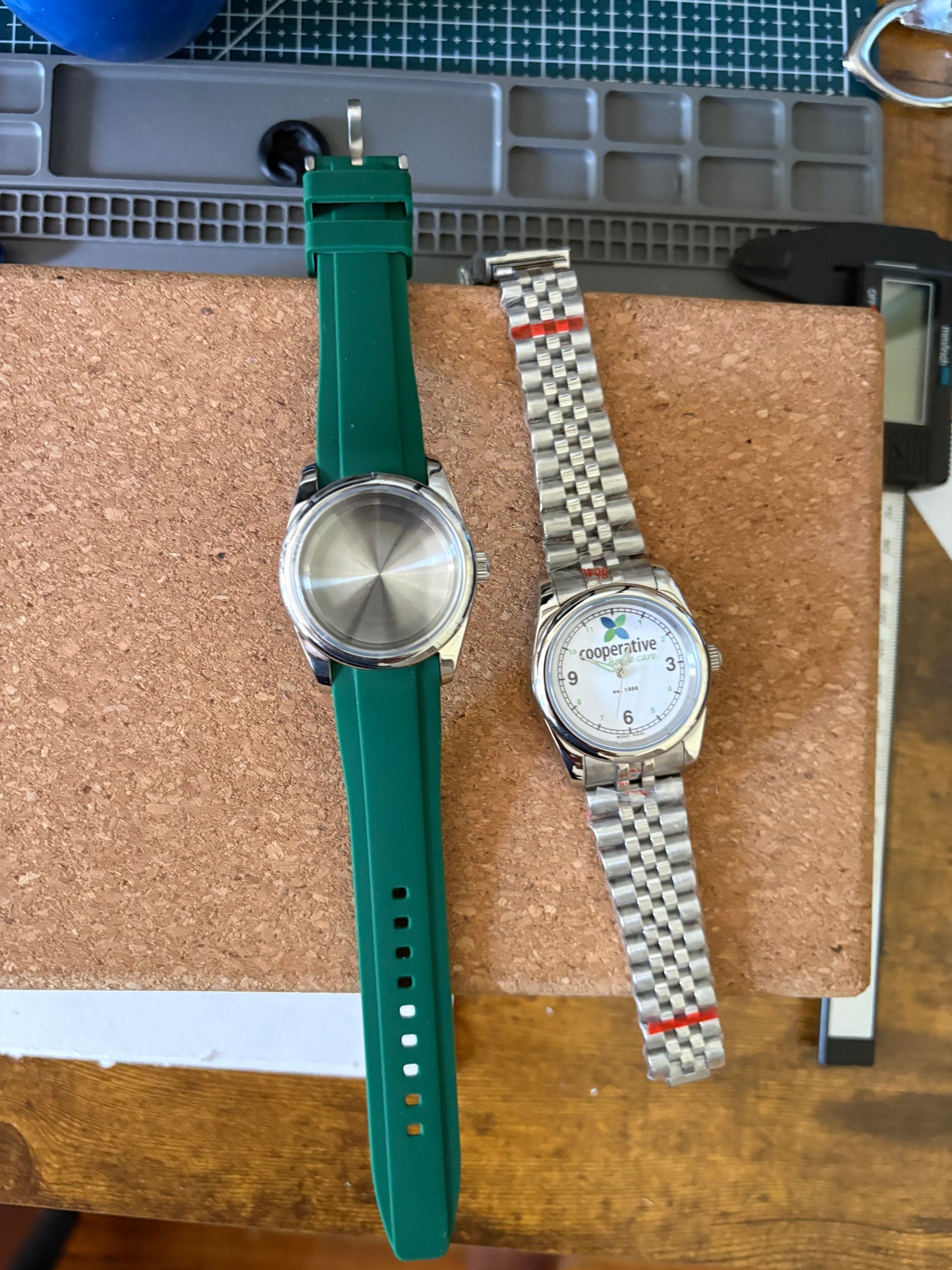 20mm silicone pin & buckle strap