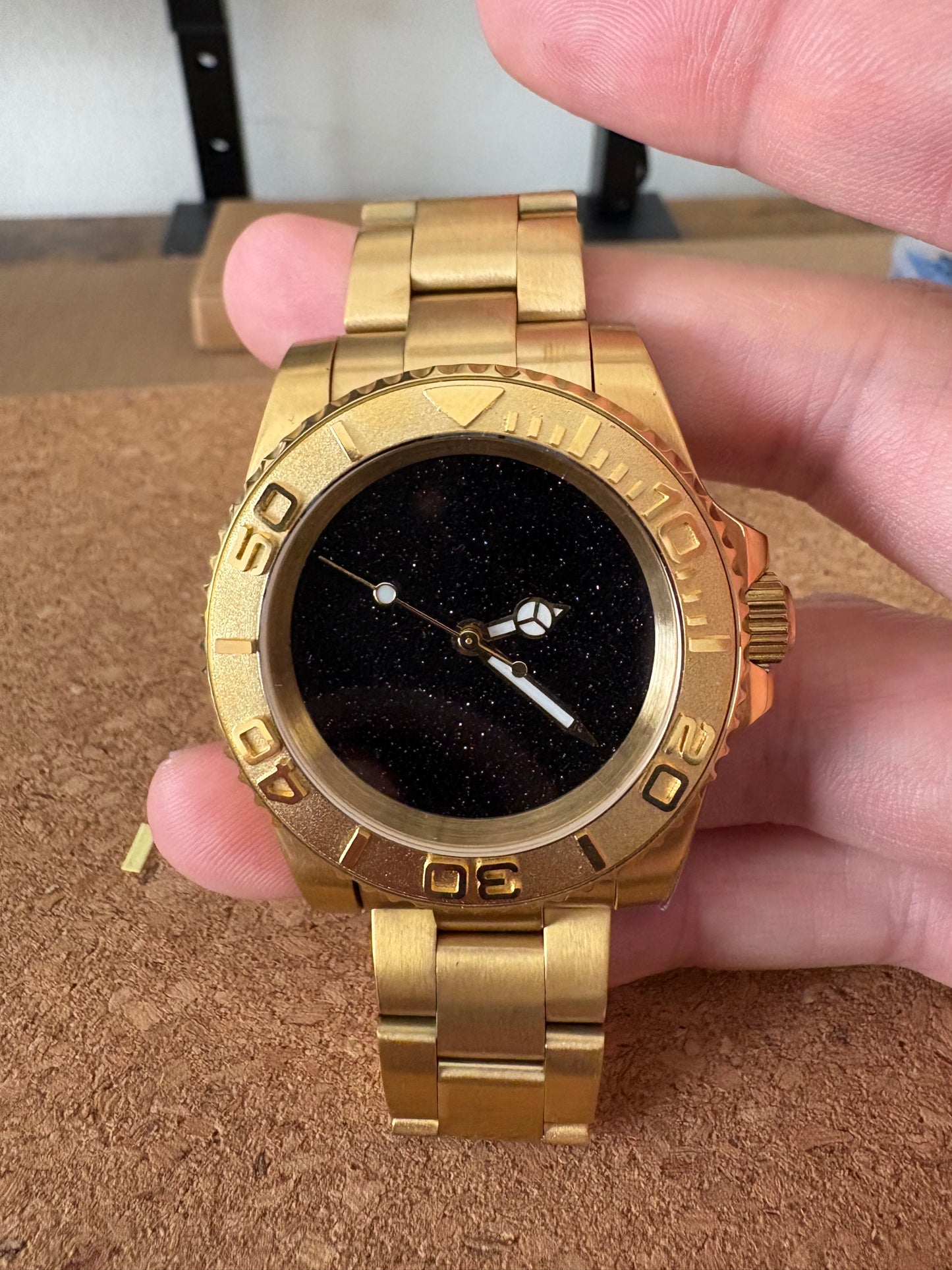 40mm Starry Night Dial — Gold Sub Case