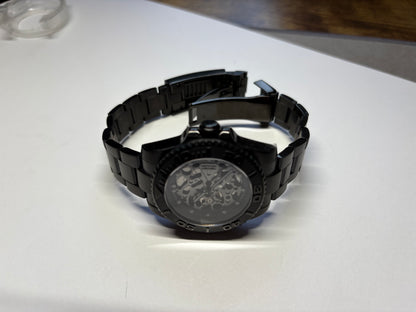 40mm Black PVD Skeleton Diver — Automatic
