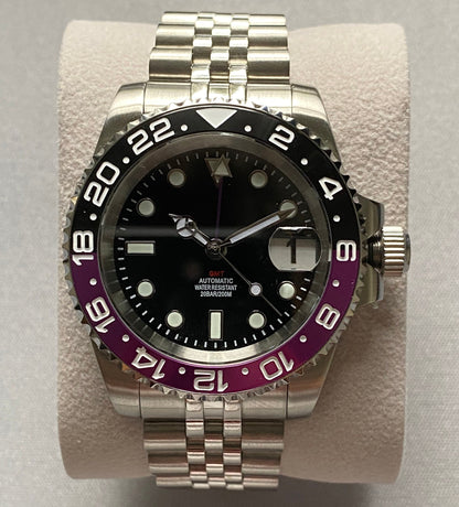 GMT 40mm — Purple Dial & Bezel, Jubilee or Oyster Bracelet