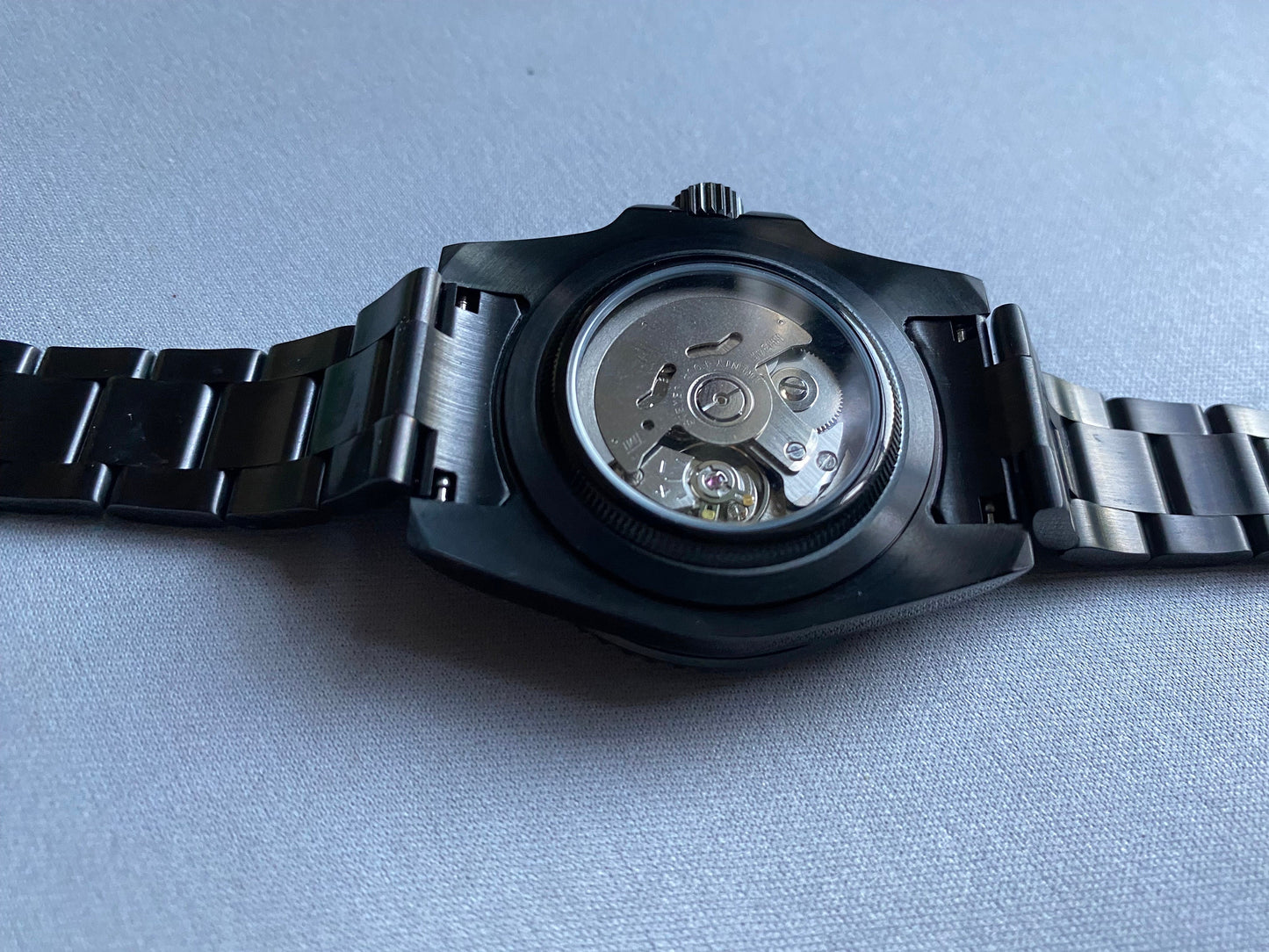 GMT 40mm — Black PVD, Black Dial, NH34 True GMT