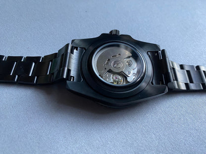 GMT 40mm — Black PVD, Black Dial, NH34 True GMT