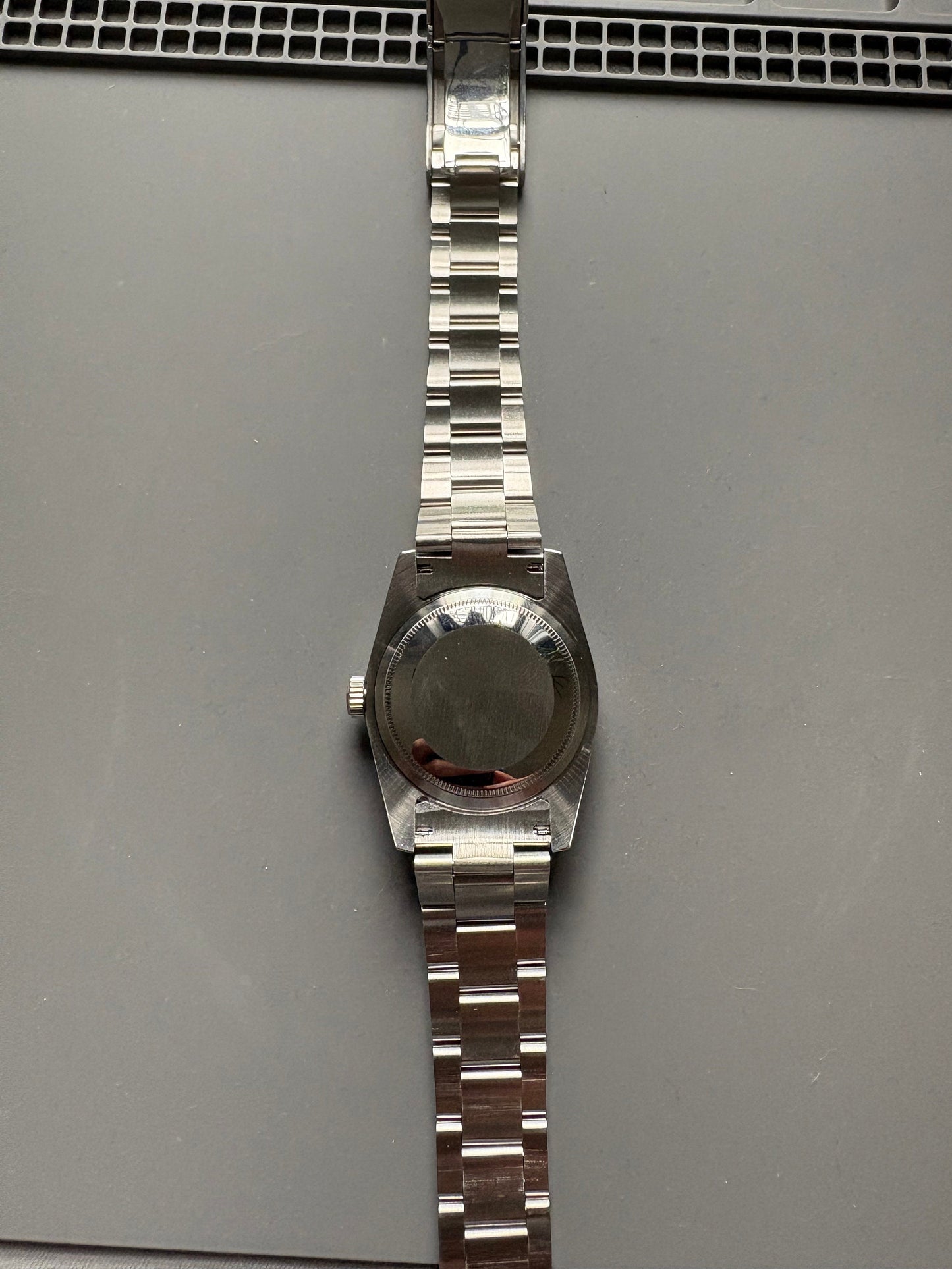 36mm Mother of Pearl Date Master watch Automatic - Graduation - Wedding - Birthday - Dress watch - MOP -