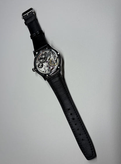 44mm Gentleman's Dress Watch — Hand Winding, Display Caseback