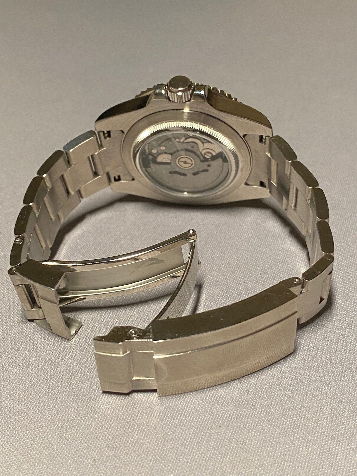 Skeleton Diver 40mm - Display (See-Through) caseback - automatic NH72a movement - birthday gift graduation wedding holiday Christmas