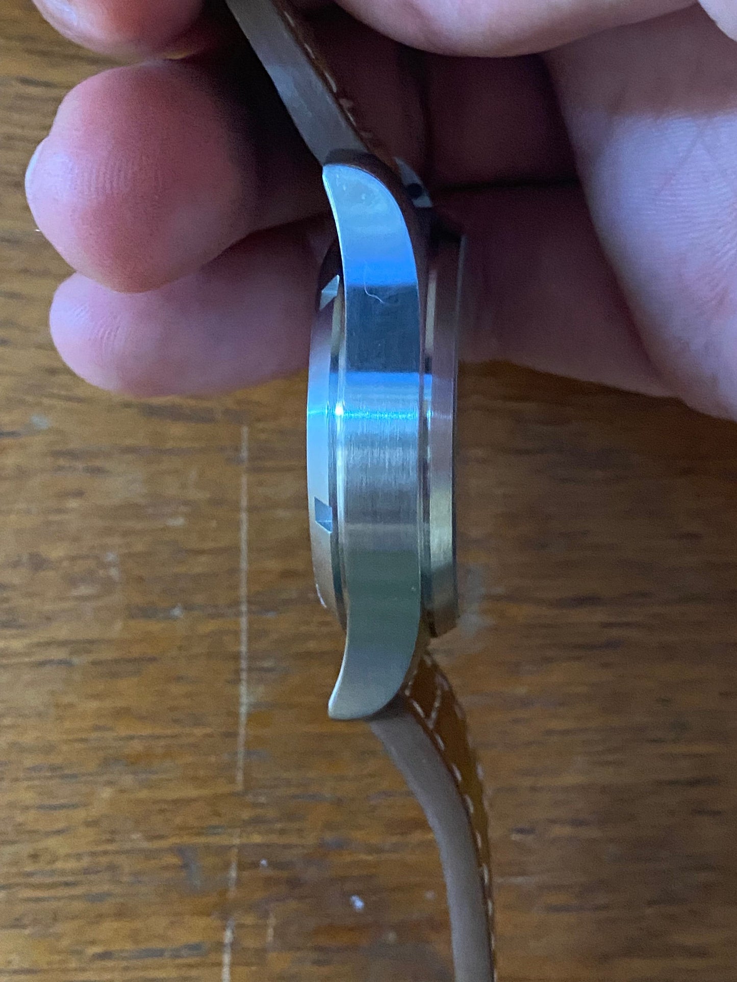 40mm Automatic Flieger Pilots Watch style 2 - gift graduation men’s sport water leather mechanical glow lume gift first