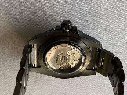 GMT 40mm — Black PVD, Black Dial, NH34 True GMT