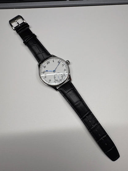 44mm Gentleman's Dress Watch — Hand Winding, Display Caseback