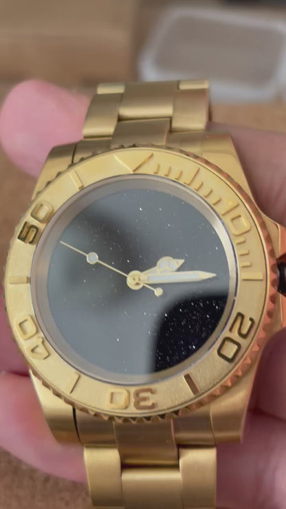 40mm Starry Night Dial — Gold Sub Case