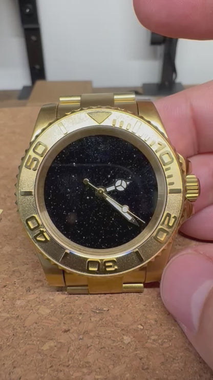 40mm Starry Night Dial — Gold Sub Case